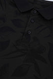 Men’s Midnight Floral Polo