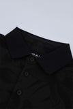 Men’s Midnight Floral Polo