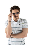 Men's Alpine Striped Polo