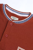 Men's Brown Henley