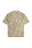 Men's Tropical Leaf Jersey Shirt
