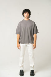 Gray Oversized Tee
