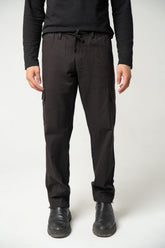 Men's Black Utility Cargo Trousers