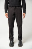 Men's Black Utility Cargo Trousers