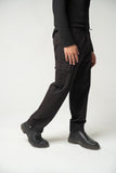 Men's Black Utility Cargo Trousers