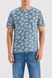 Men's Floral Stripe Tee