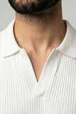 JOHNNY COLLAR TEXTURED POLO