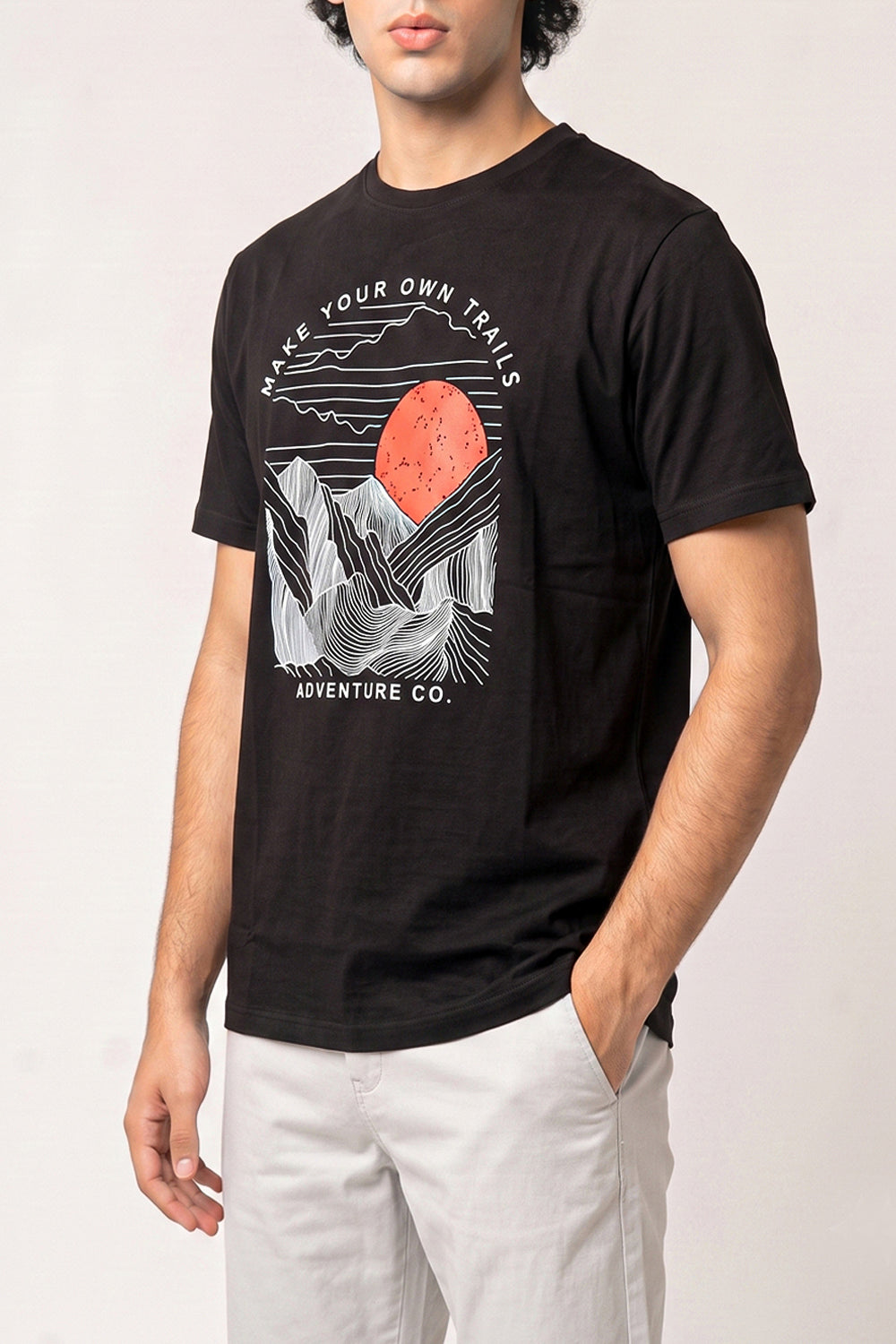 Black Adventure Tee