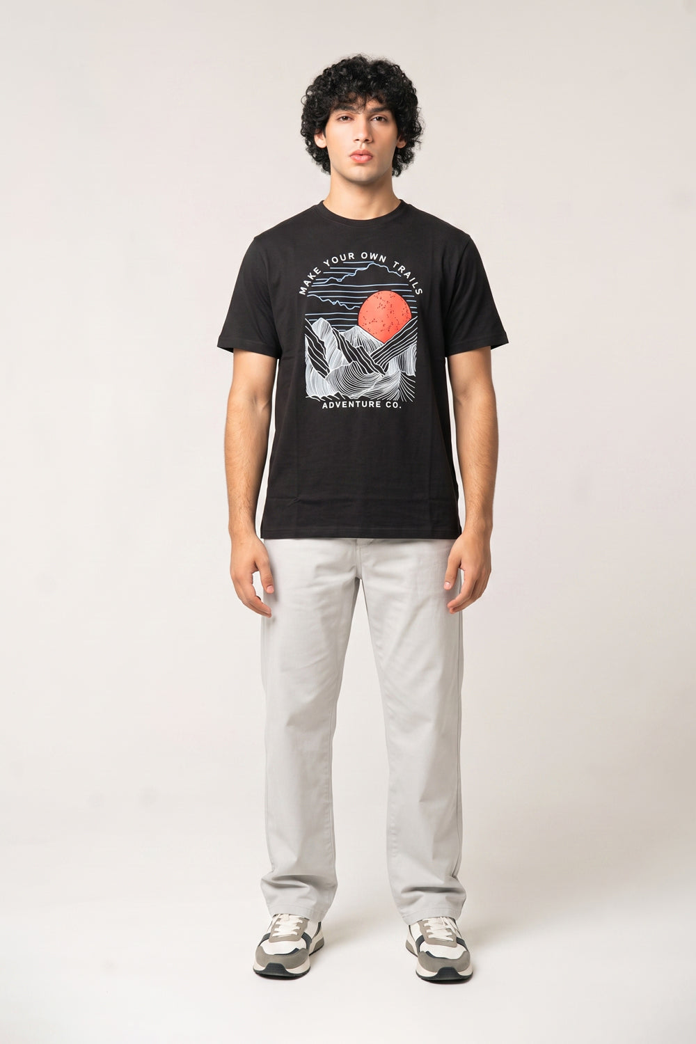 Black Adventure Tee