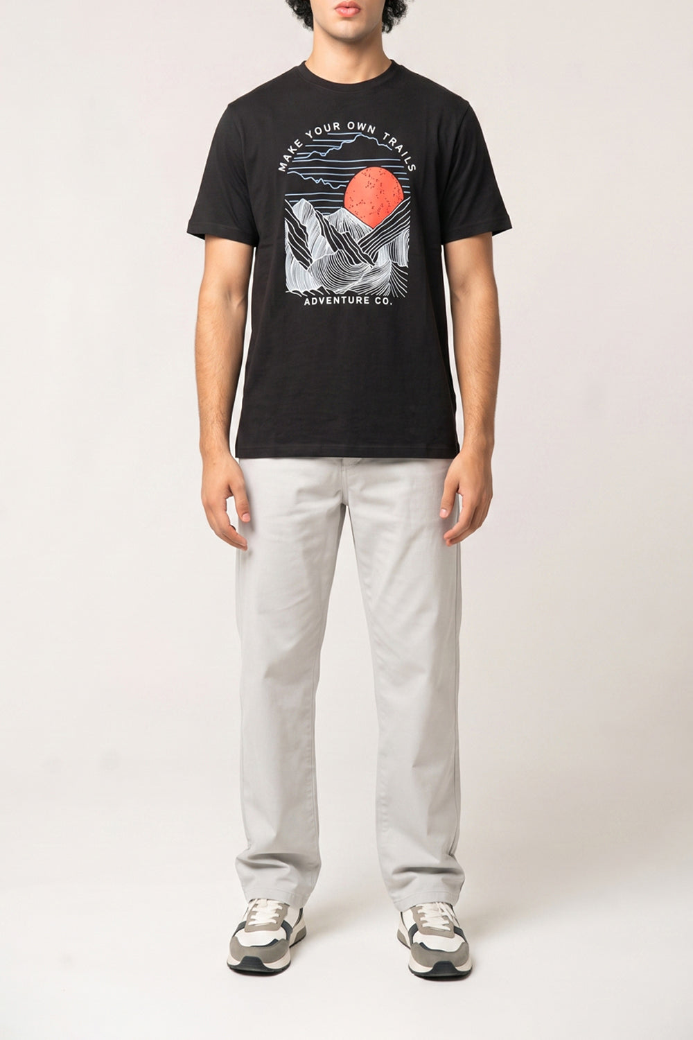 Black Adventure Tee