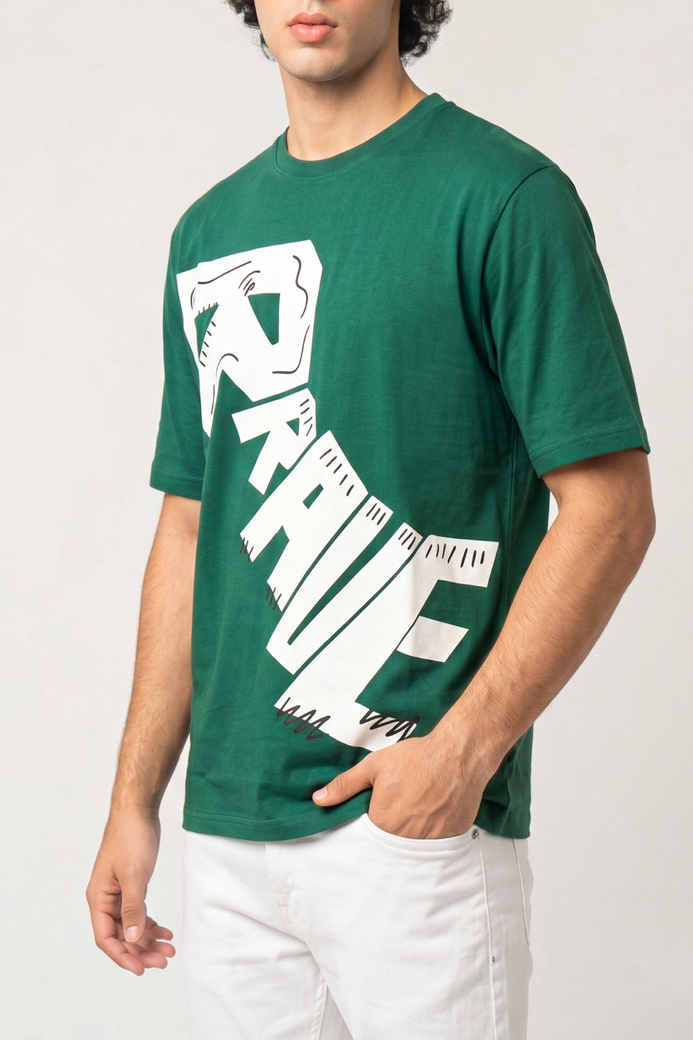 BRAVE Green Tee