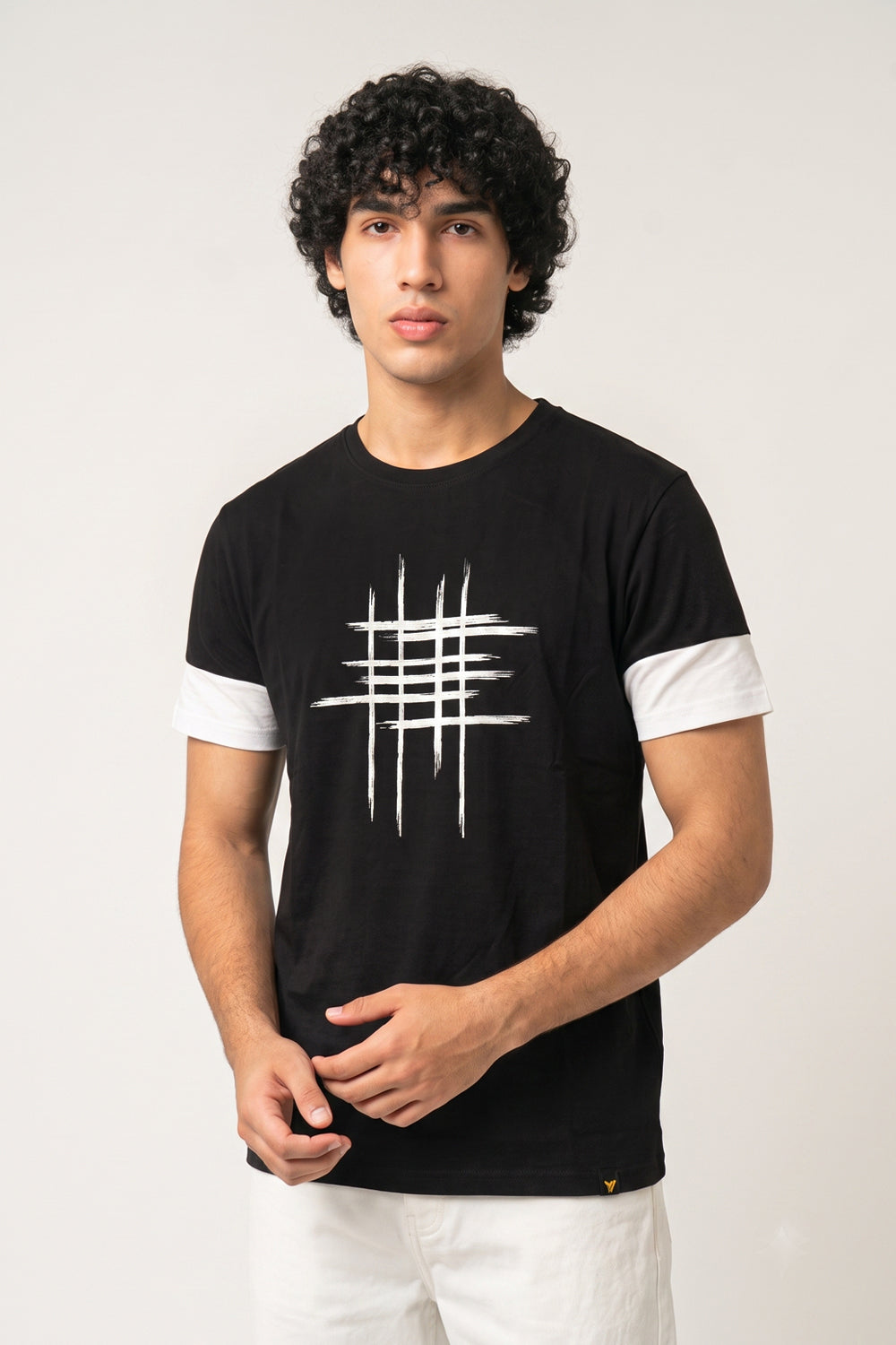 Black Graphics Tee
