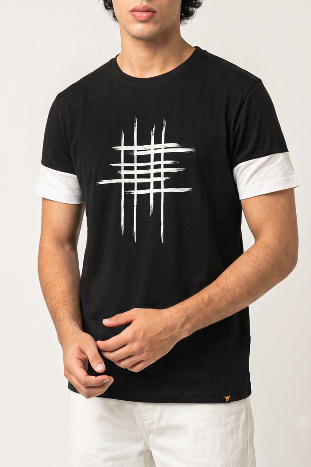 Black Graphics Tee