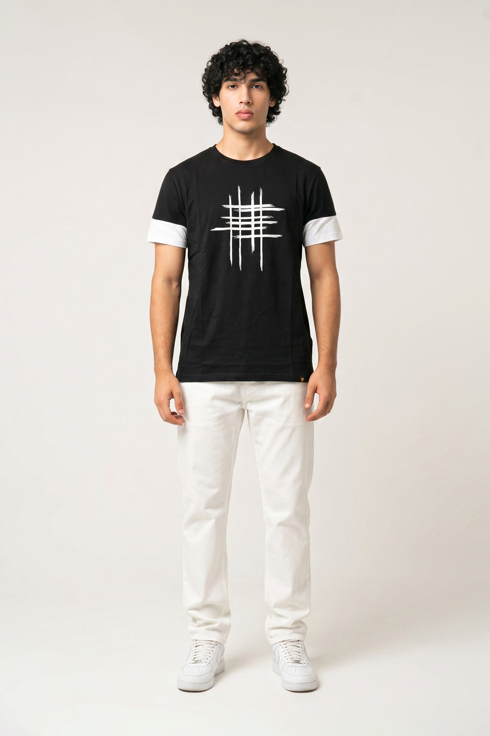 Black Graphics Tee