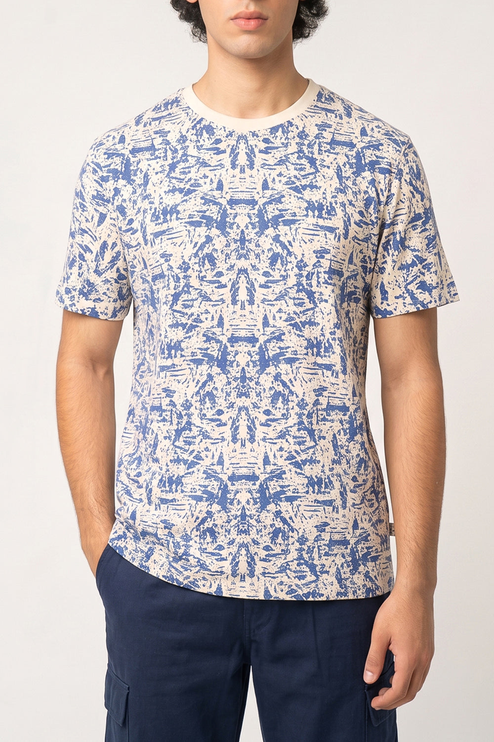 Azure Splash Tee