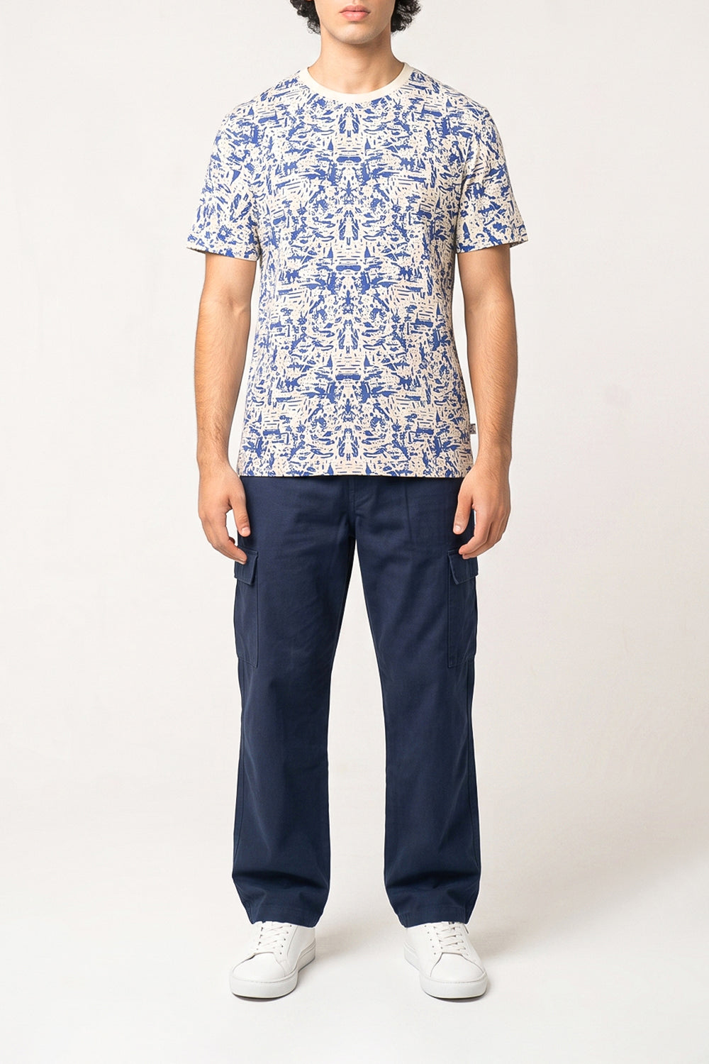 Azure Splash Tee