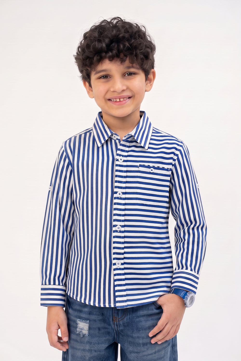 BUTTON DOWN STRIPER SHIRT