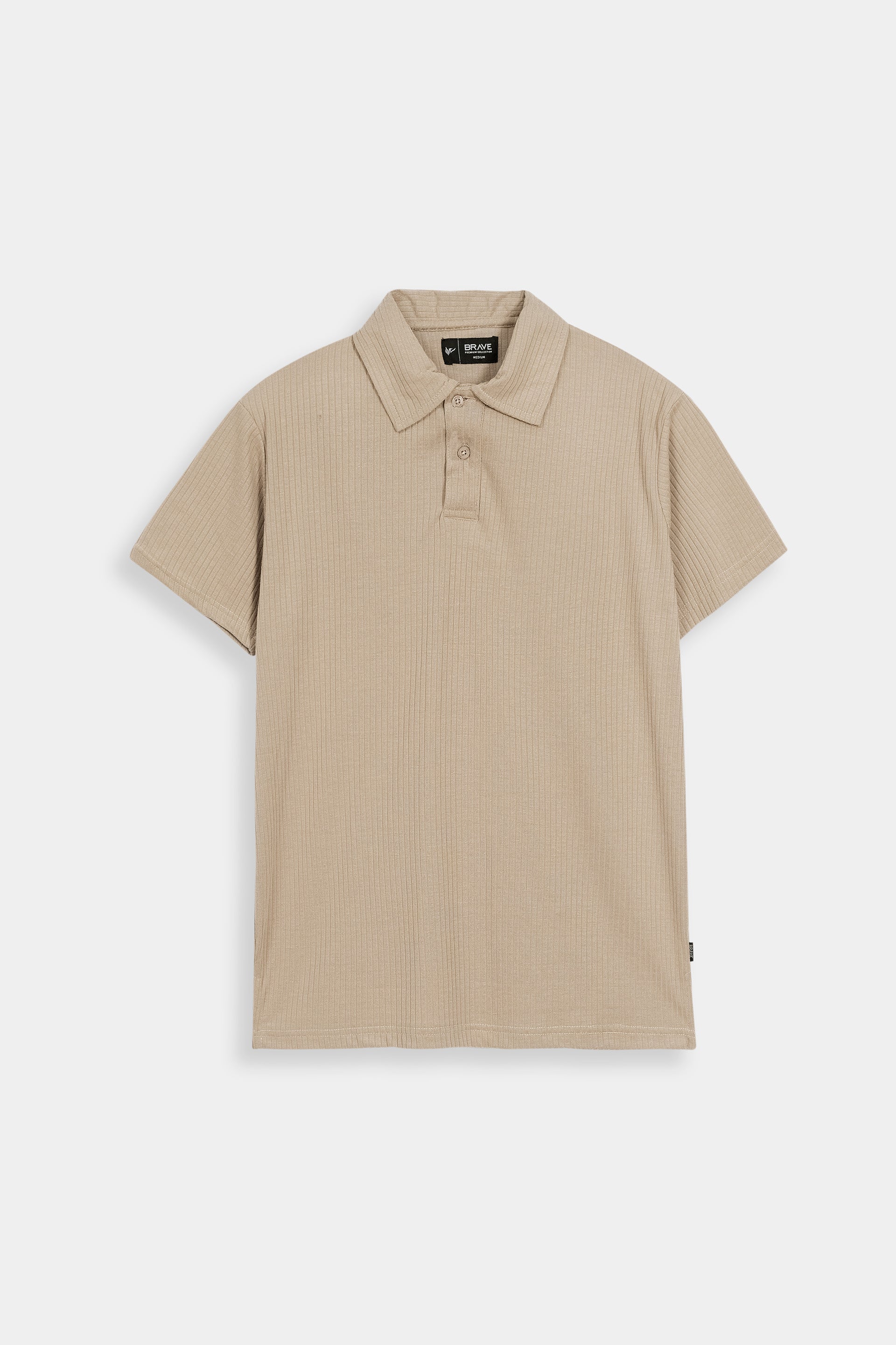 MENS TEXTURED POLO