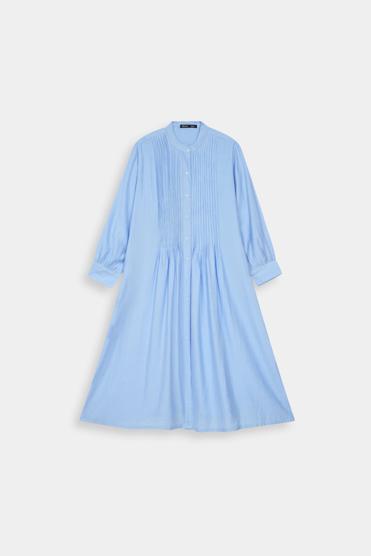 LADIES LONG DRESS WITH PLEATES