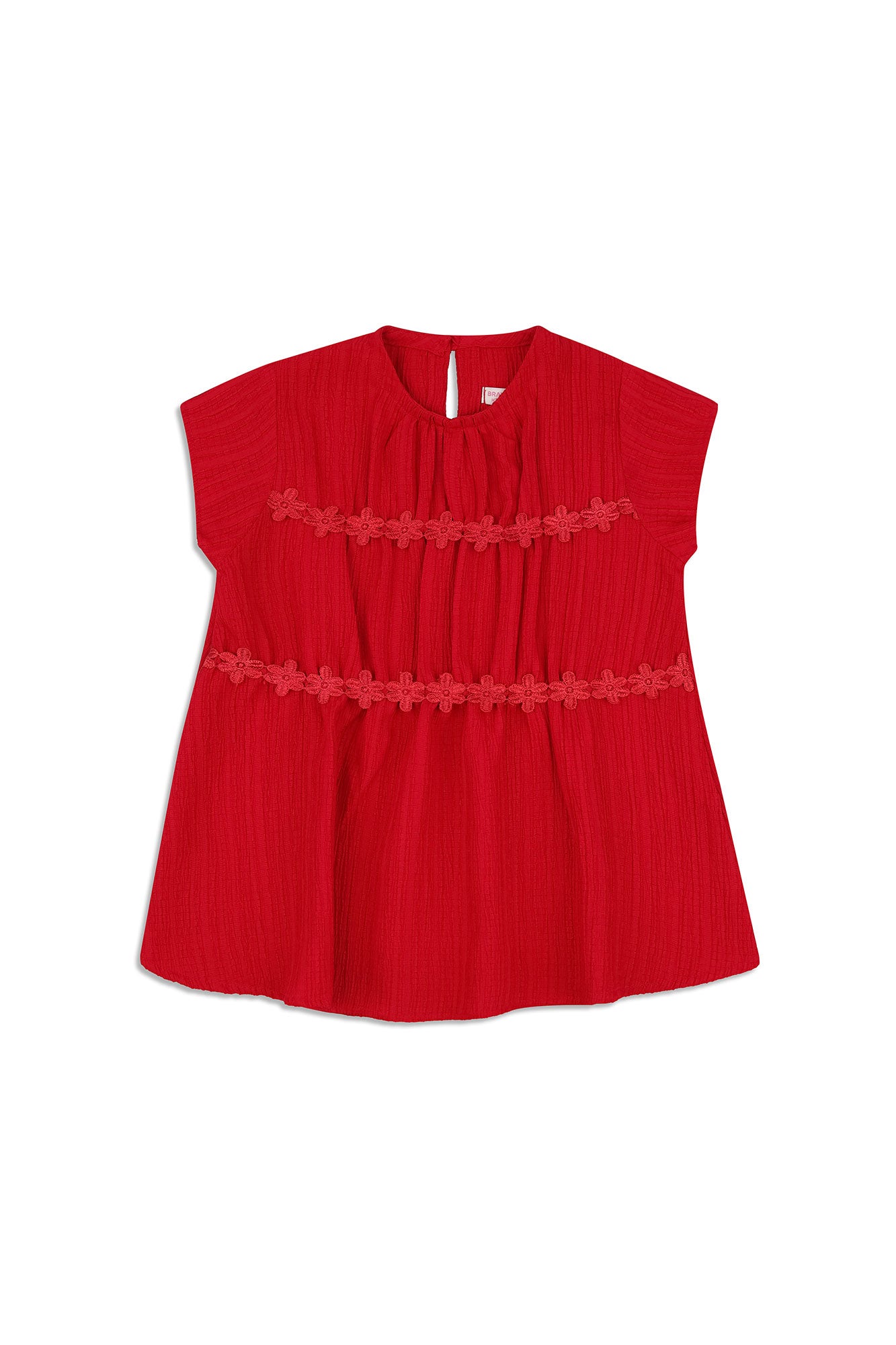Girls Lace Trimmed Co-Ord Set