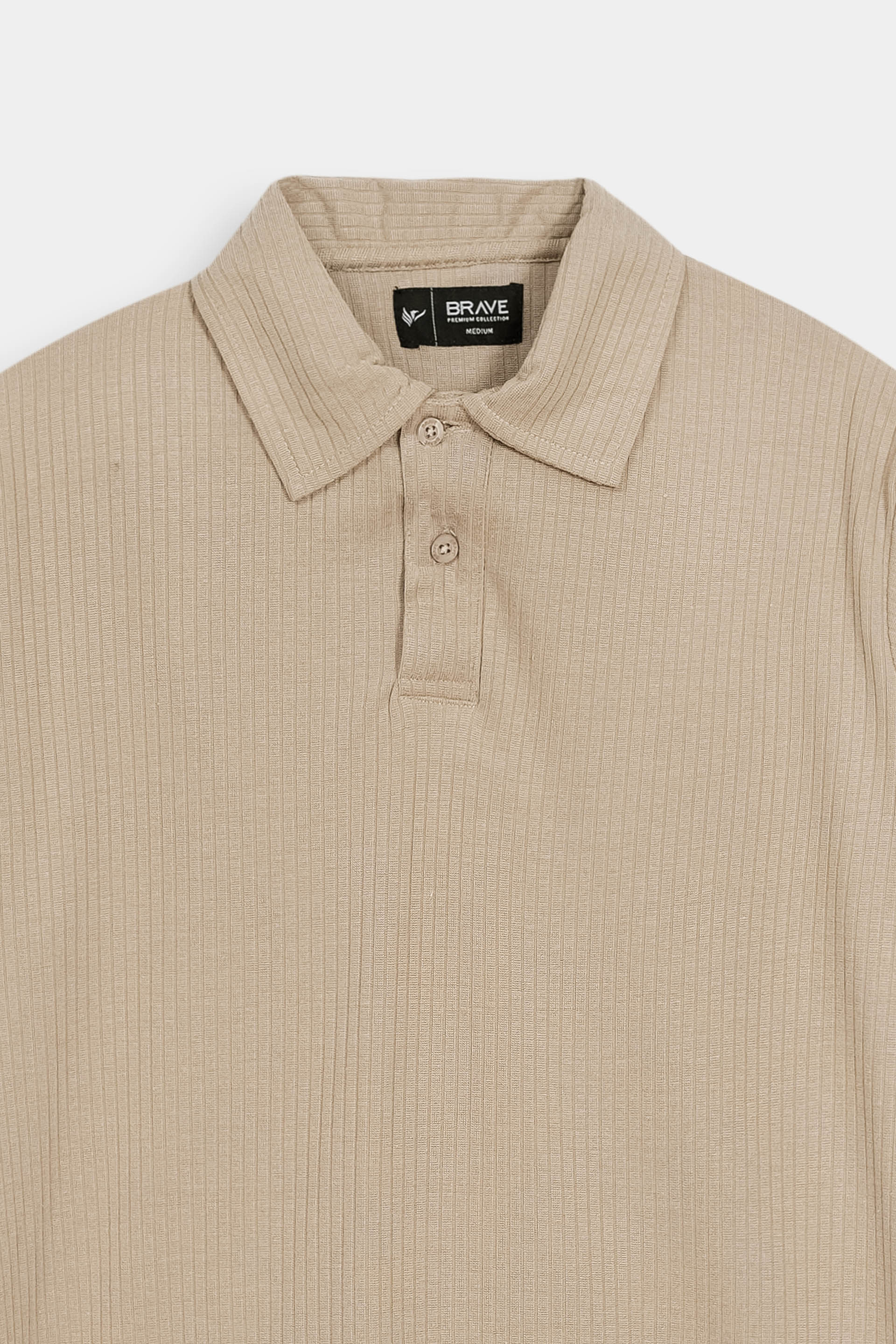 MENS TEXTURED POLO