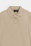 MENS TEXTURED POLO