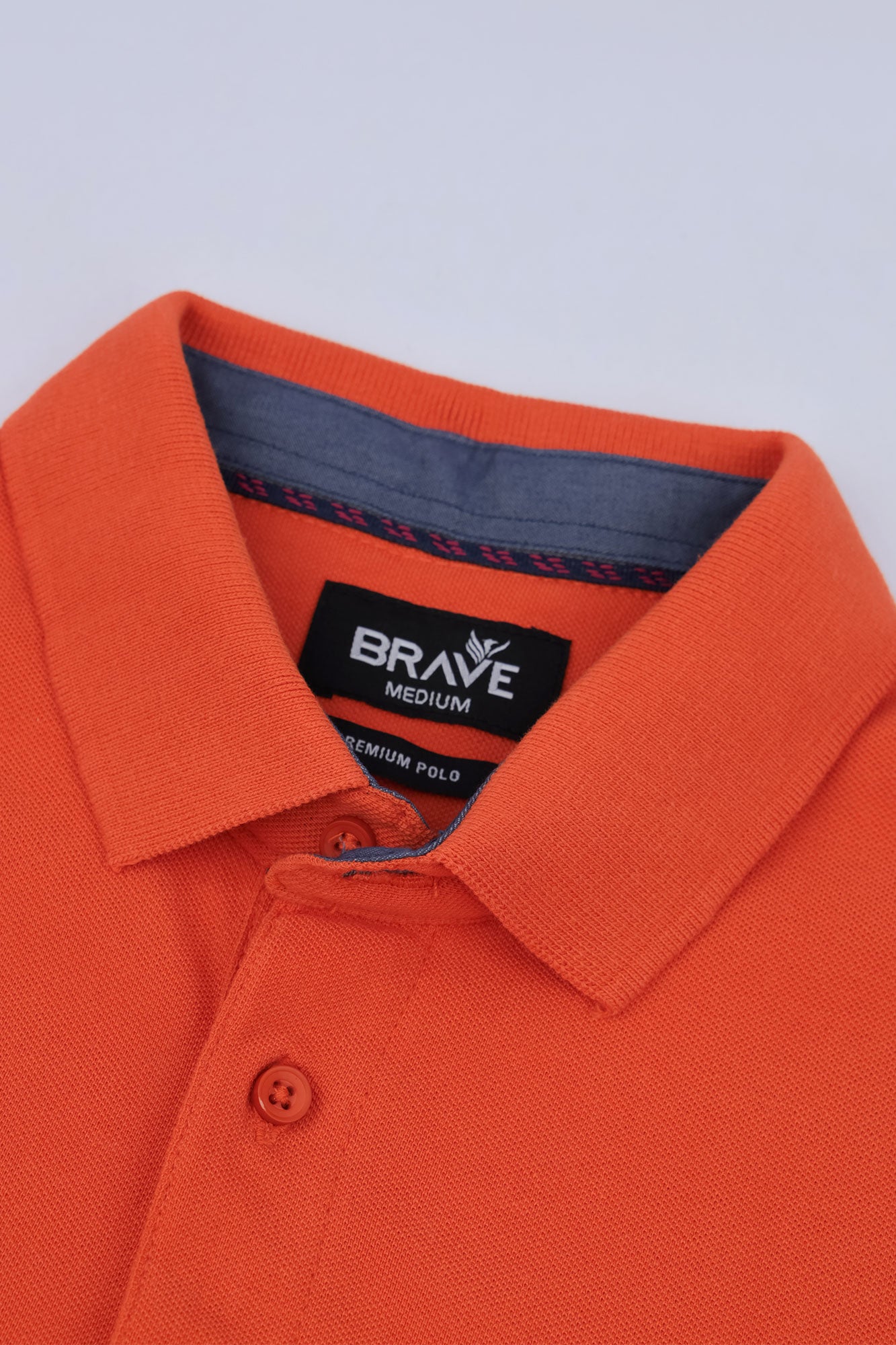 Men's Orange Polo