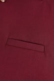 Boy's Maroon Waist Coat