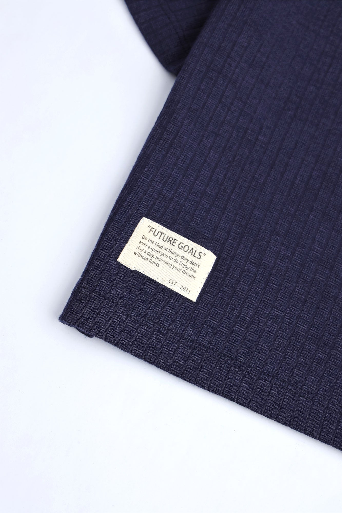 Boys' Textured Zip-Neck Boxy Polo
