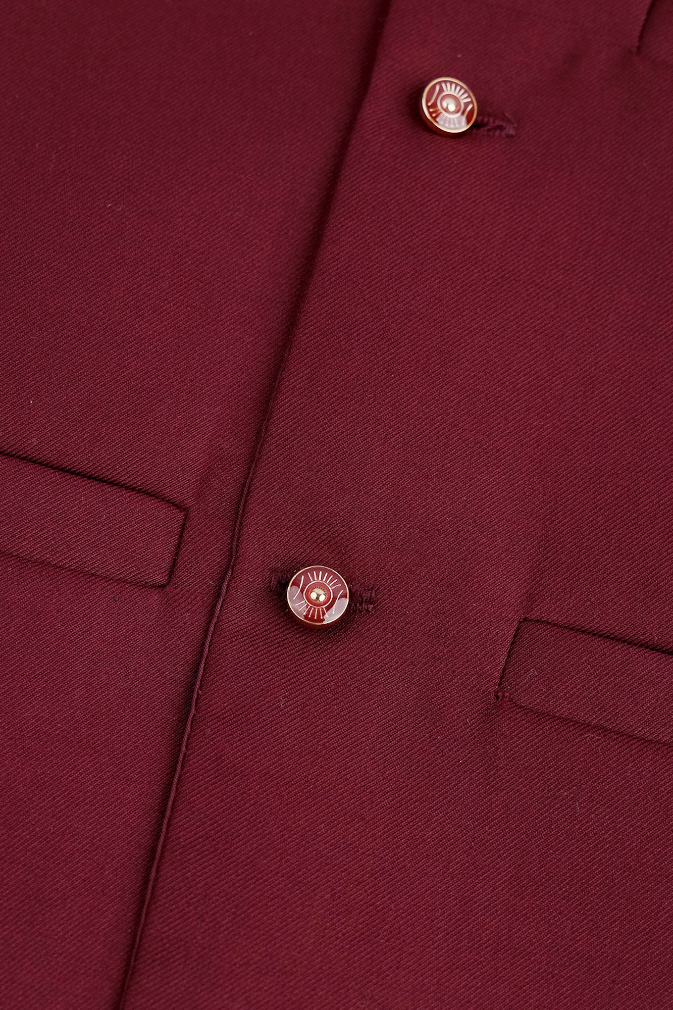 Boy's Maroon Waist Coat