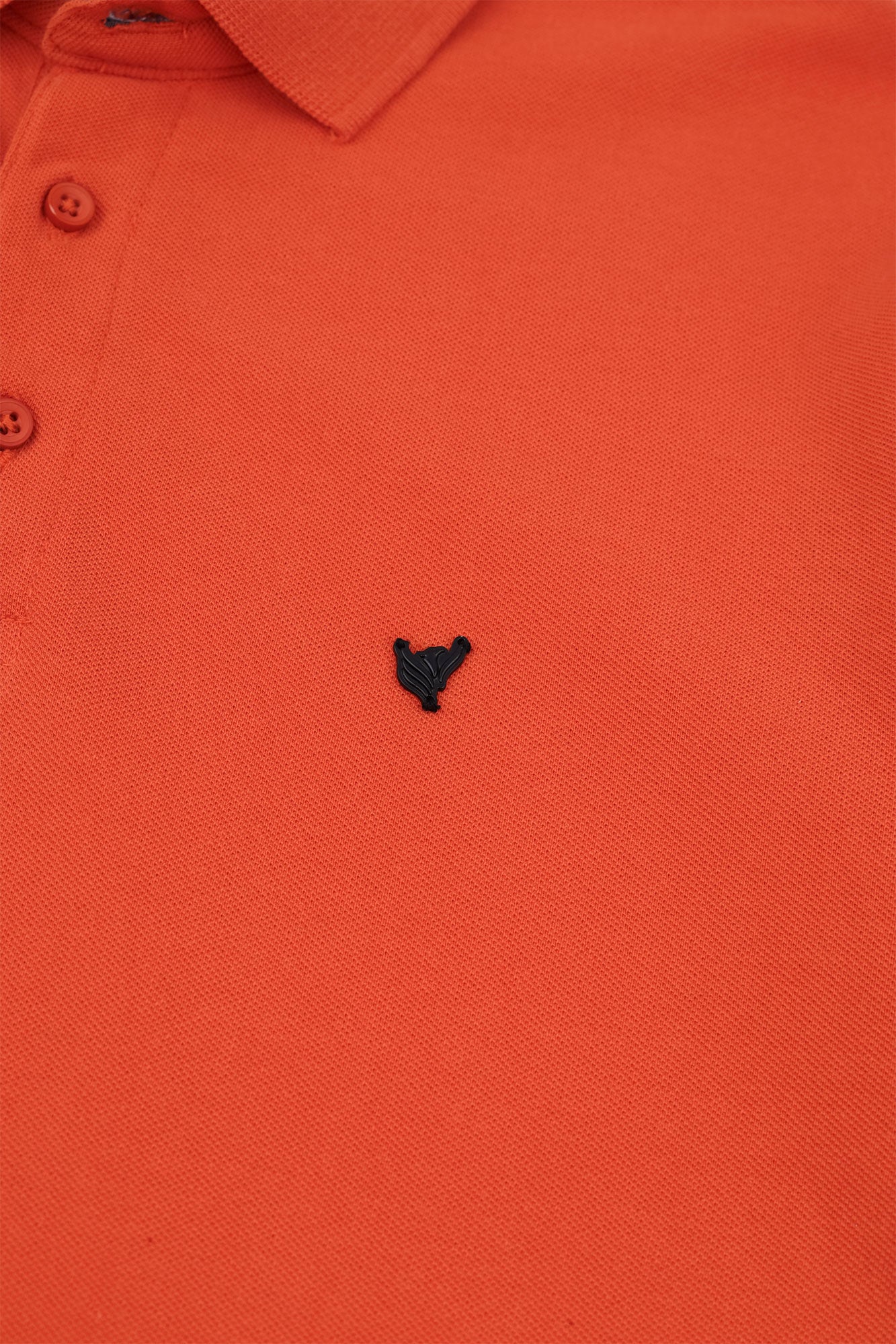 Men's Orange Polo
