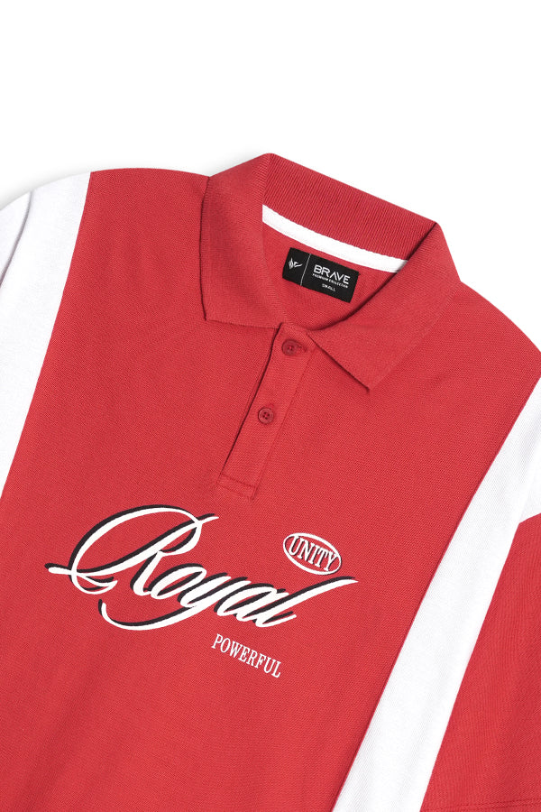 MEN'S DROPPED SHOULDER POLO