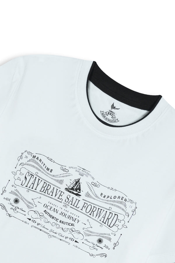 Men’s Graphic Crew Neck Tee