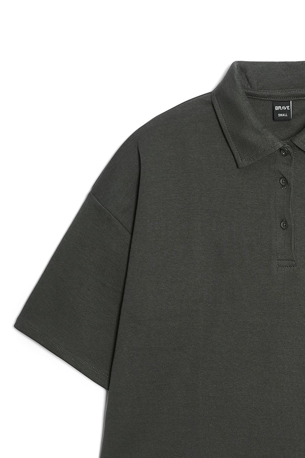 MENS TEXTURED POLO