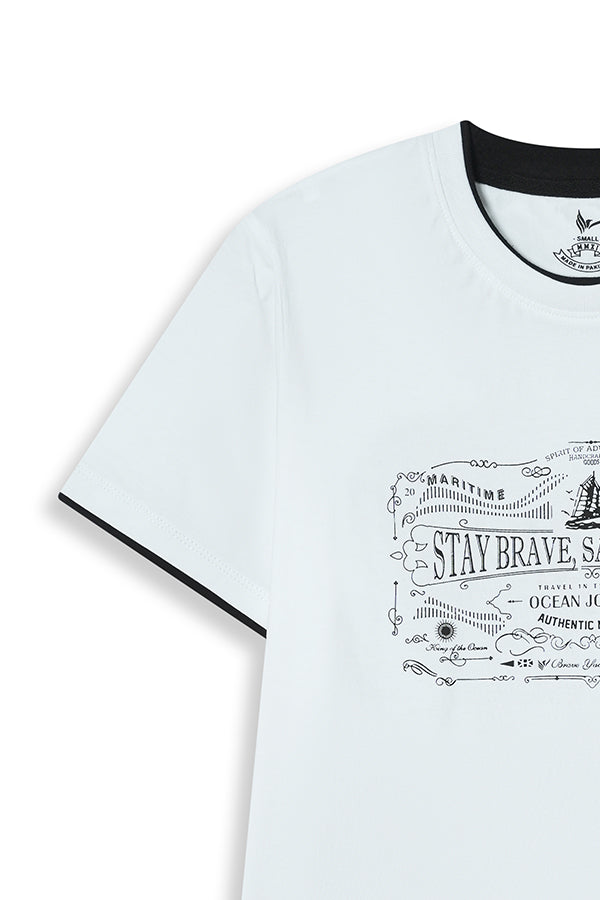 Men’s Graphic Crew Neck Tee