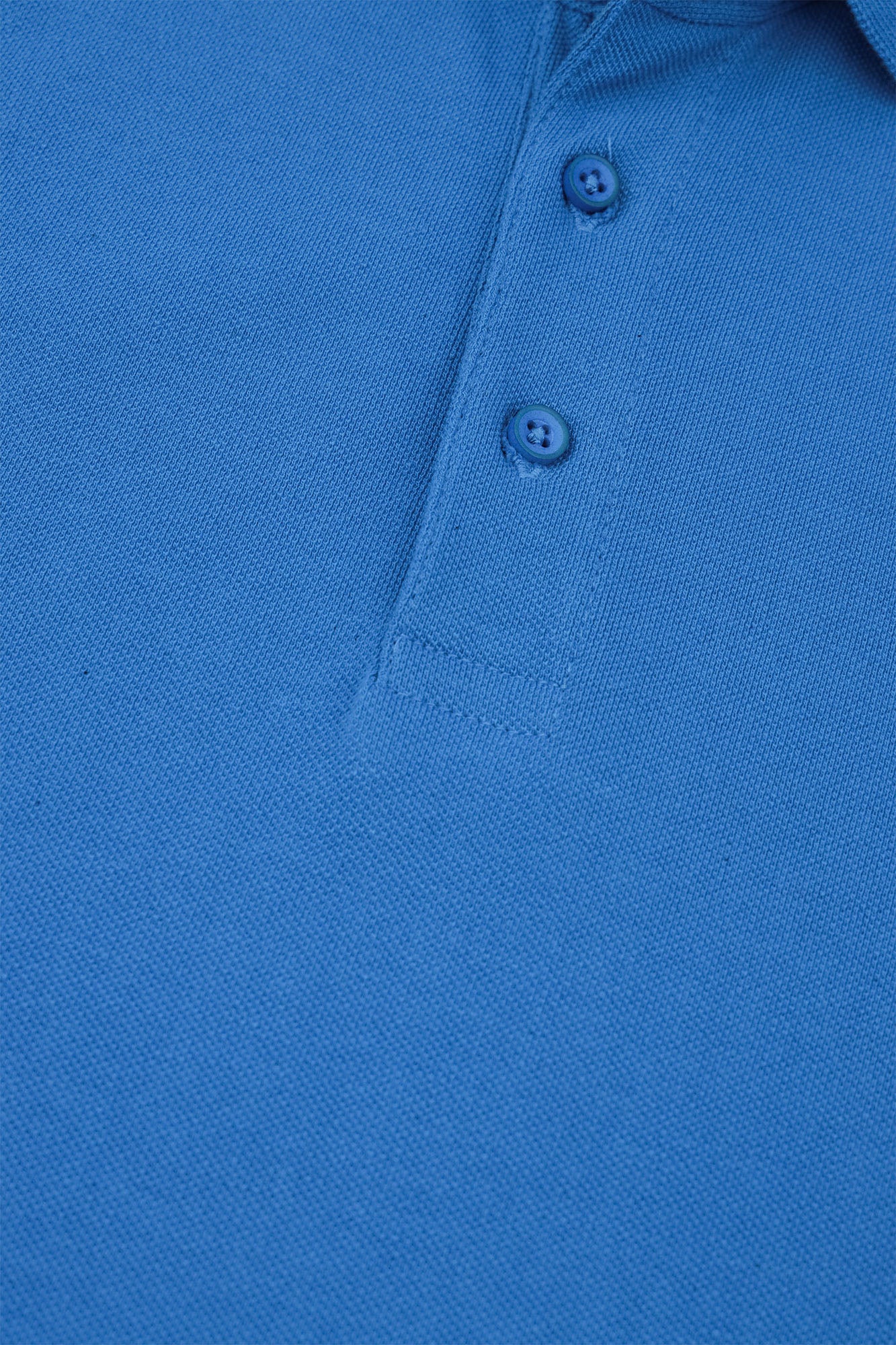Men's Azure Side-Stripe Polo