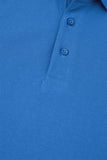 Men's Azure Side-Stripe Polo