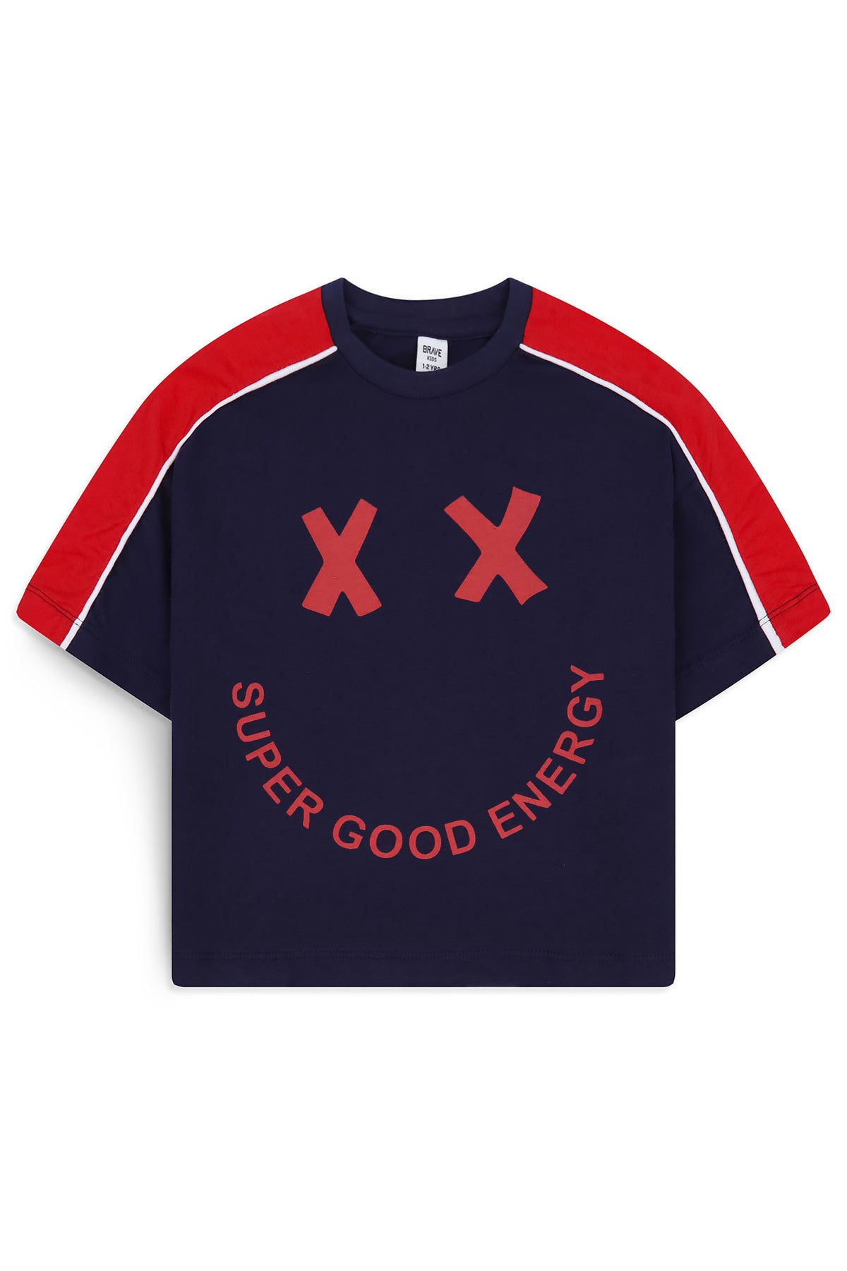 BOYS COLOR BLOCK TEE - NY