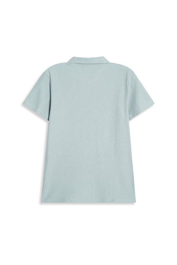 MEN ZIPPER POLO