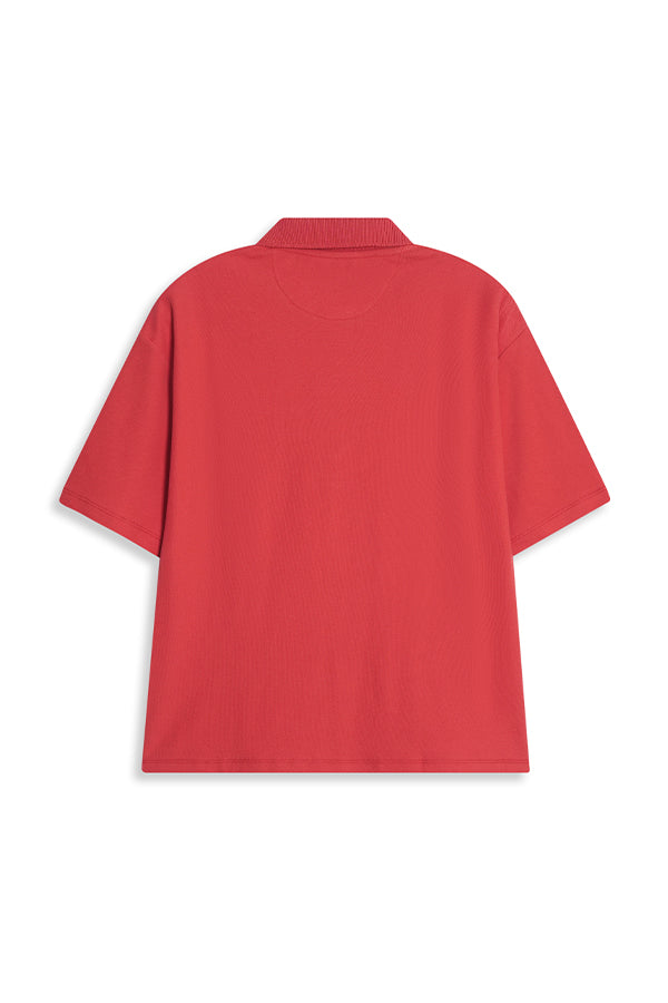 MEN'S DROPPED SHOULDER POLO