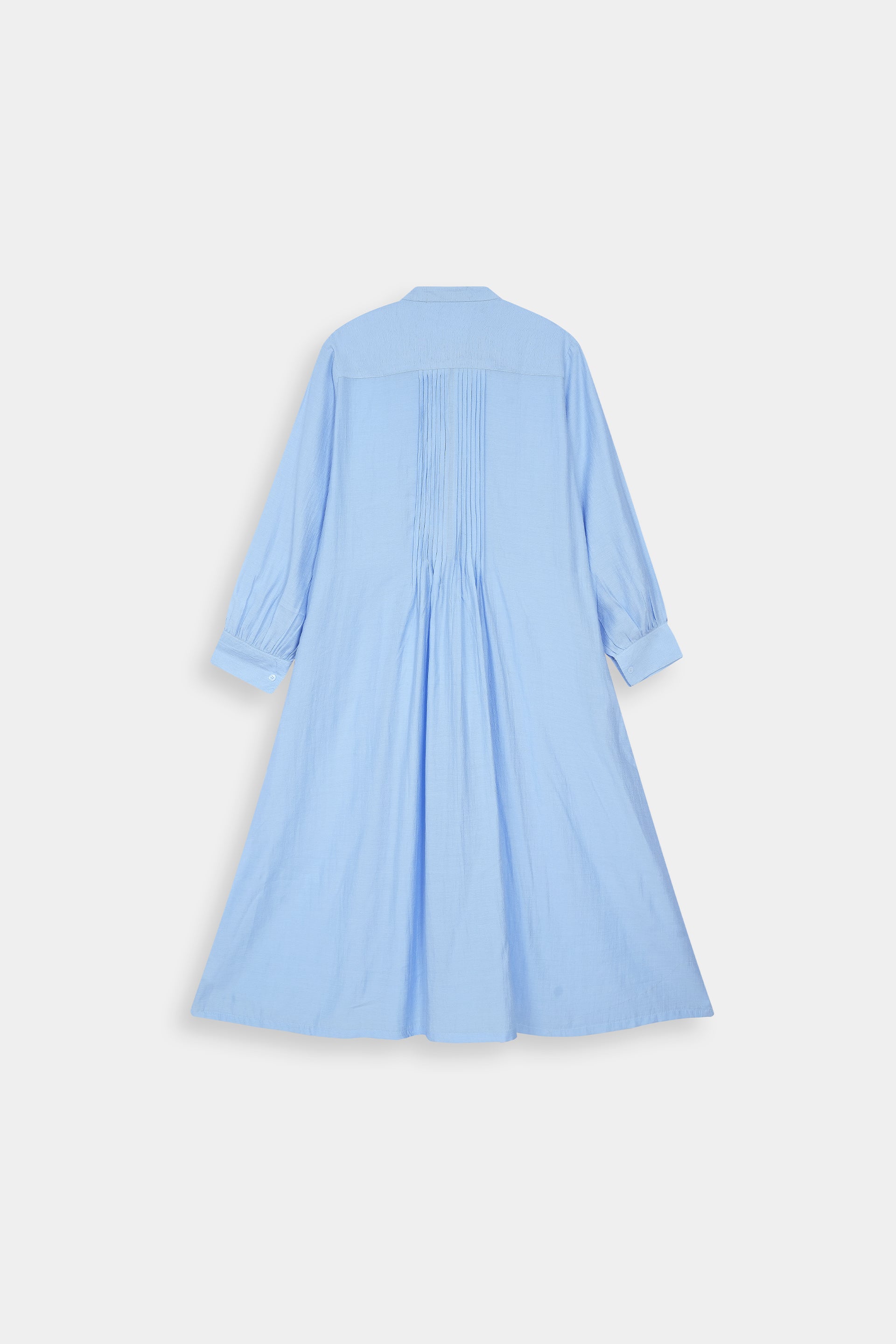 LADIES LONG DRESS WITH PLEATES