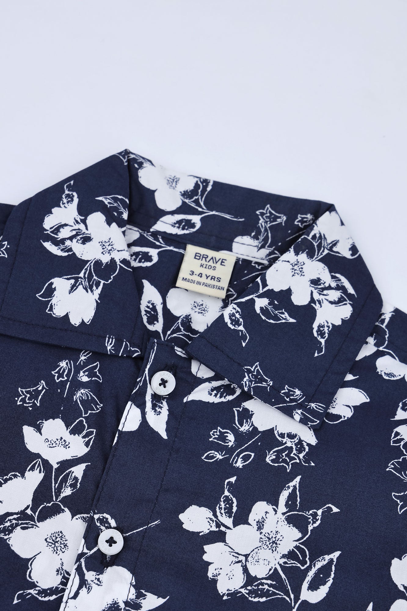 BOYS FLORAL PRINTED SHIRT - NY
