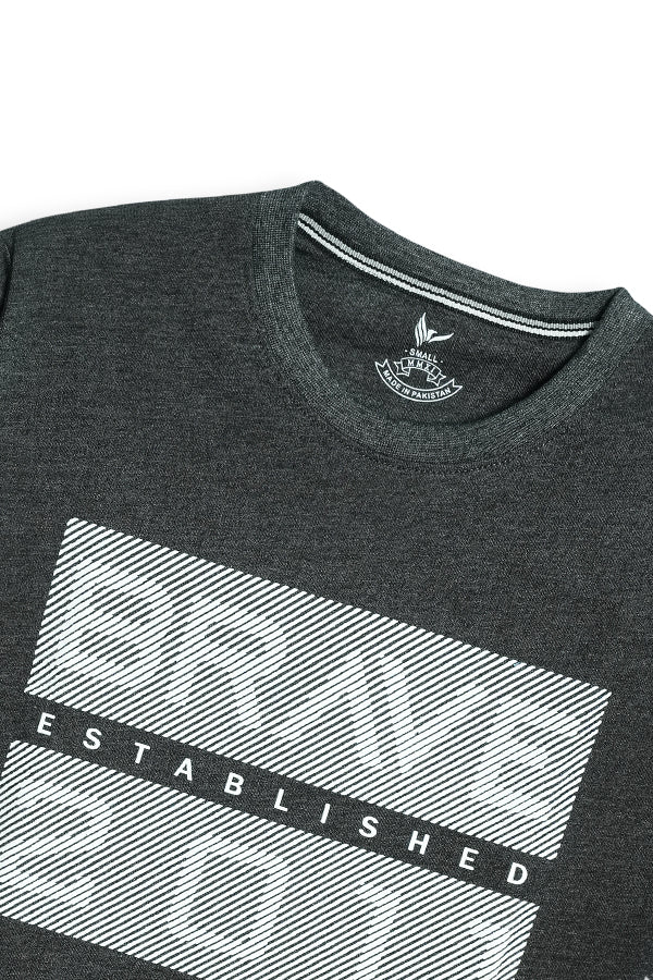 MENS HD PRINTED CREW NECK