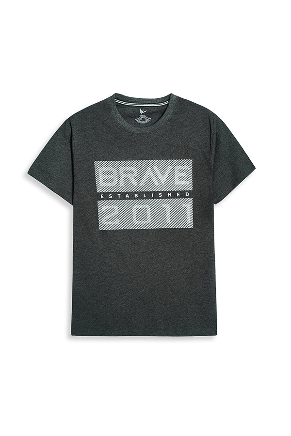 MENS HD PRINTED CREW NECK
