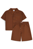BOY BUTTON DOWN CO-ORD SET