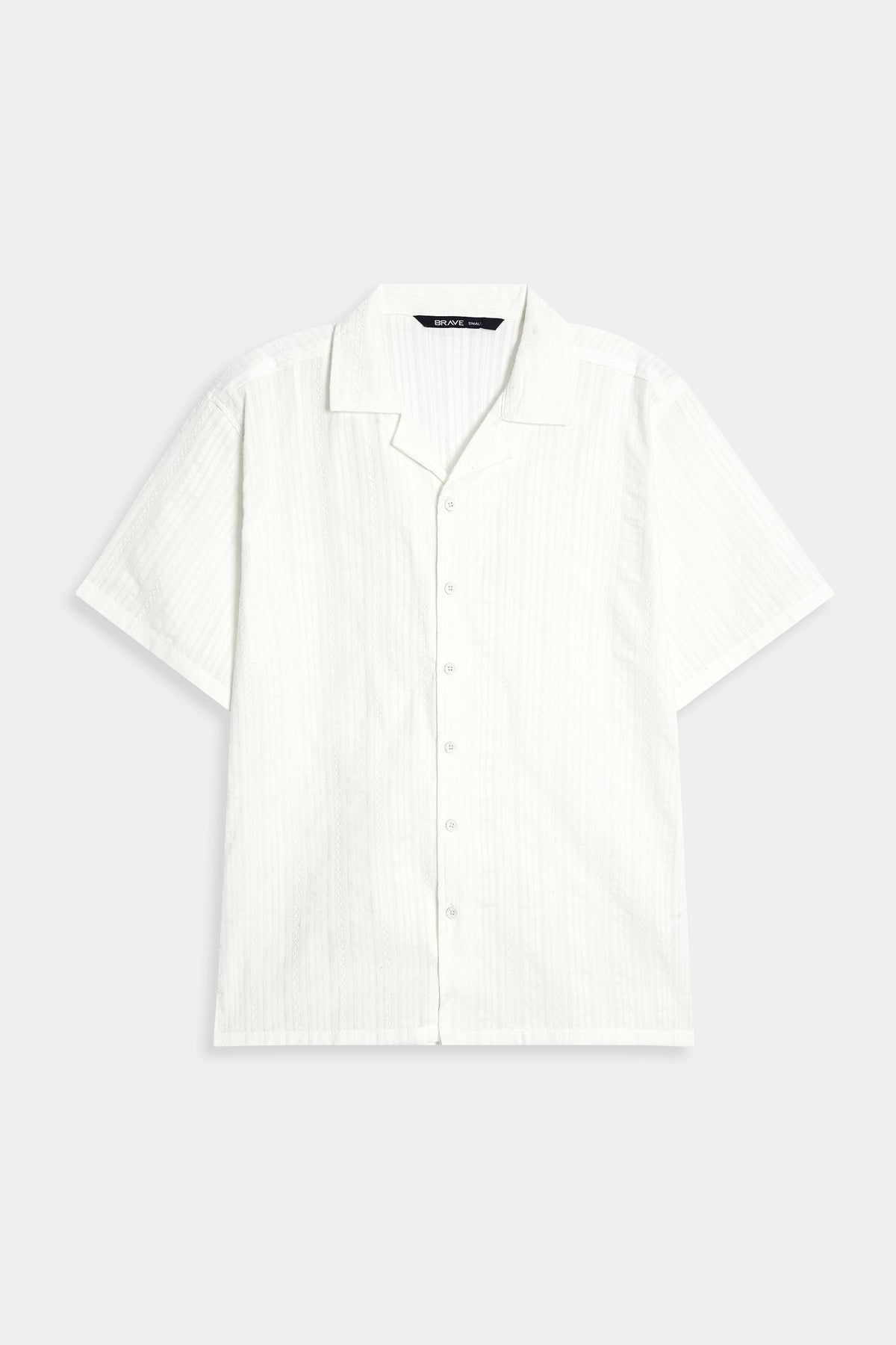 MENS CUBAN COLLAR SHIRT