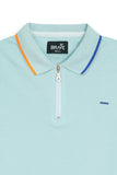 MENS TRENDY ZIPPER POLO