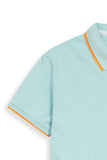 MENS TRENDY ZIPPER POLO