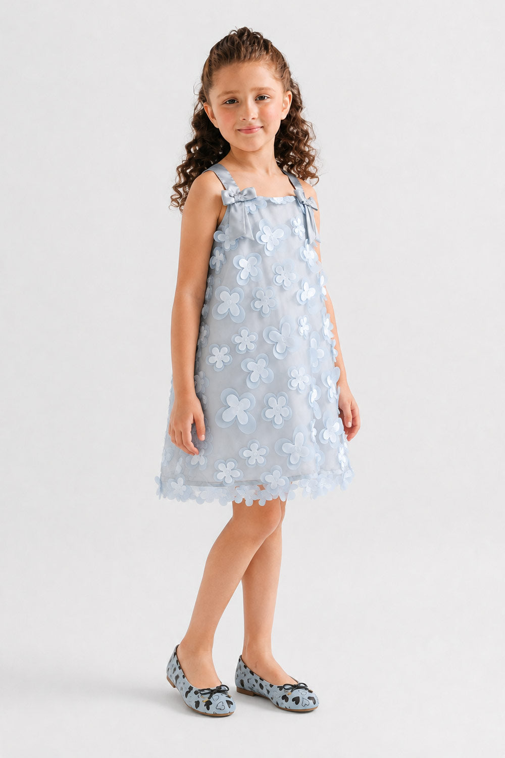 Girls Fancy Net Frock