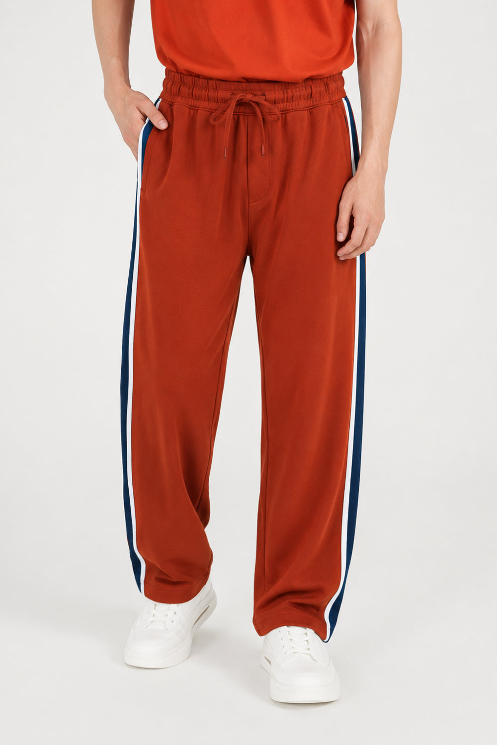 MEN TAPE DETAIL TROUSER